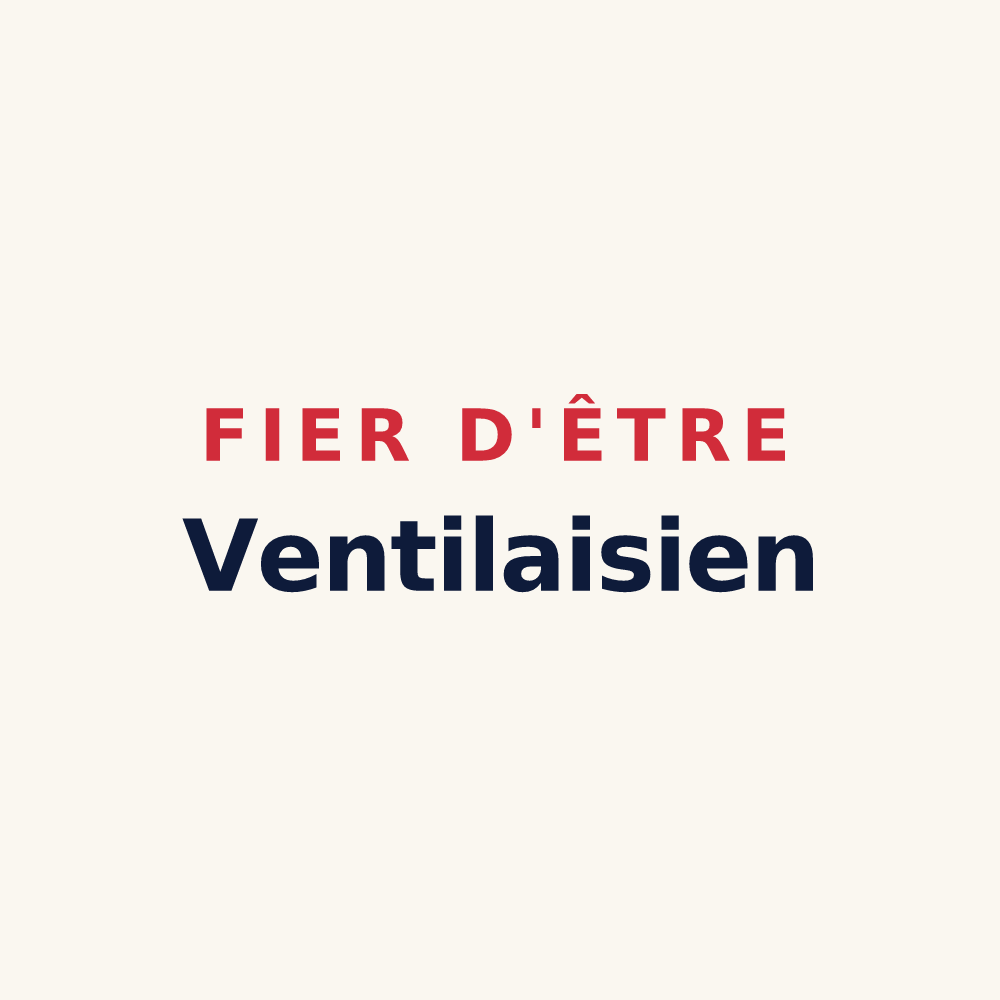 Tasse « Fier d'être Ventilaisien » — design pour Ventelay