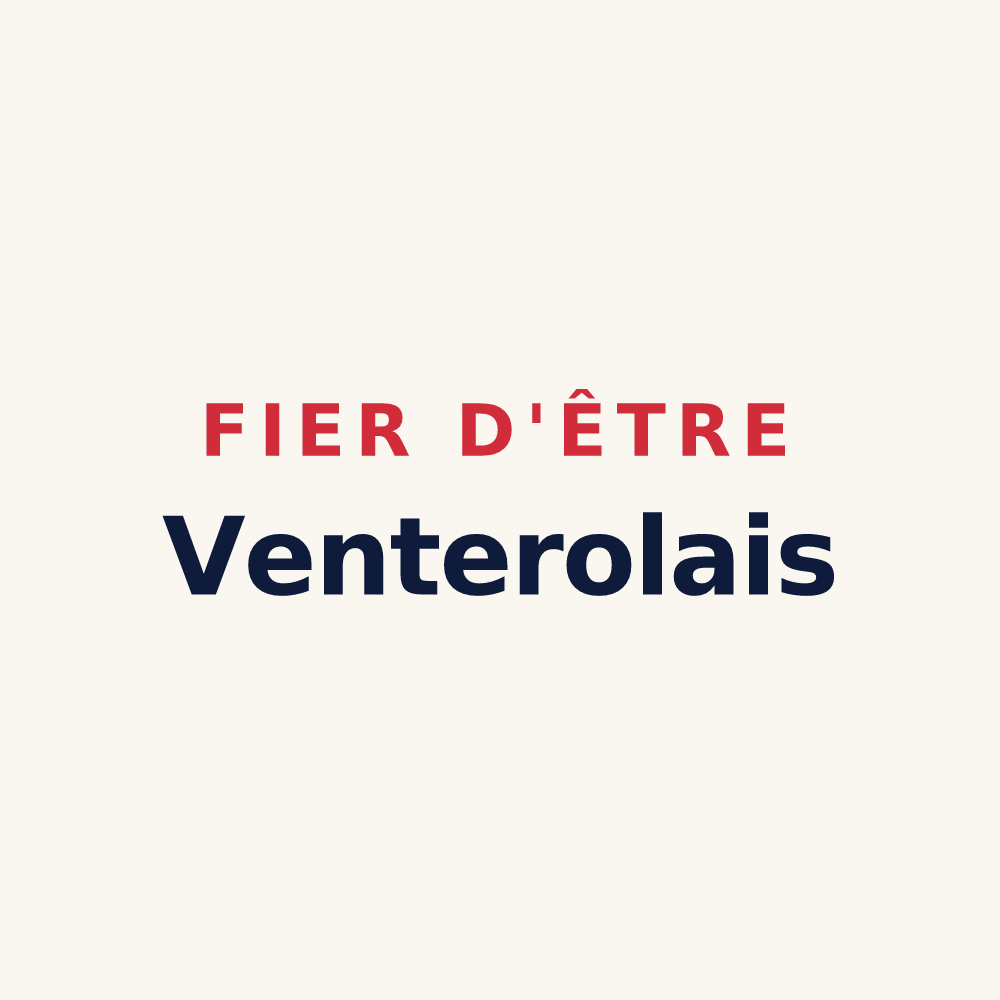Tasse « Fier d'être Venterolais » — design pour Venterol