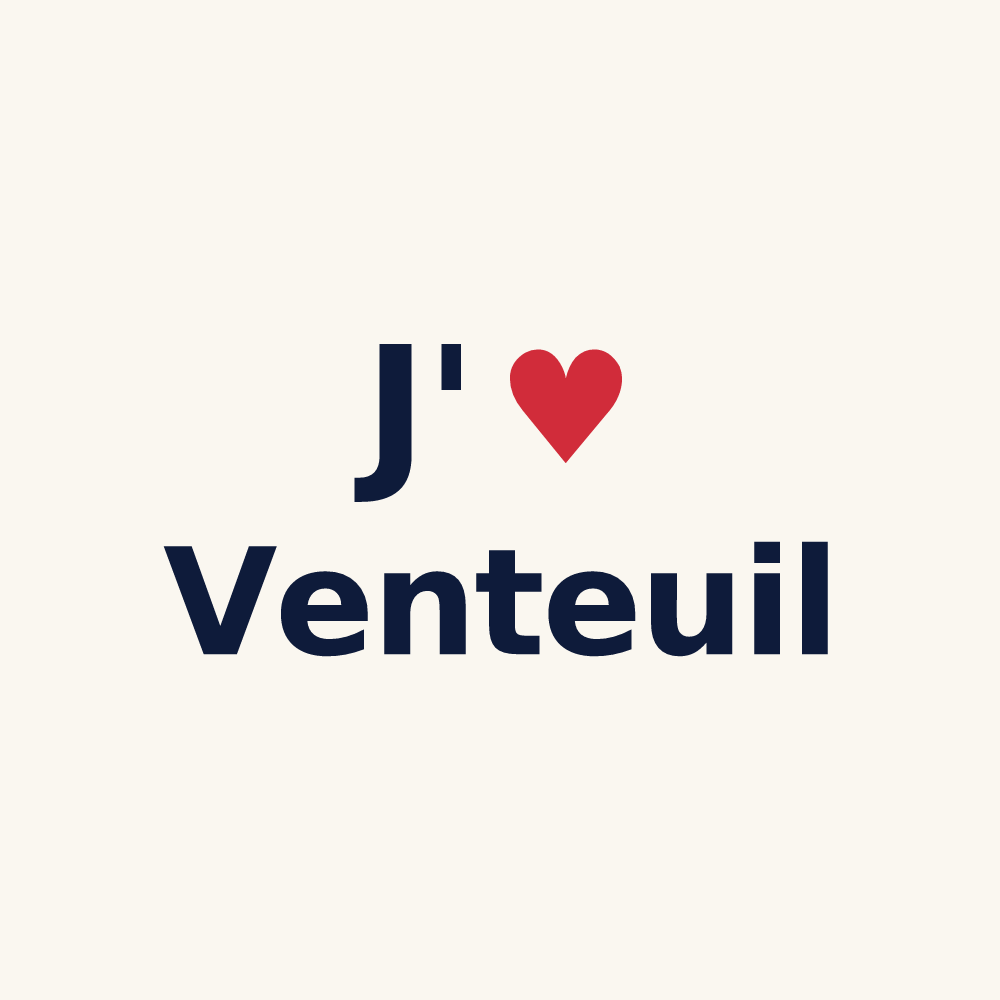 Tasse personnalisée Venteuil — design J'aime Venteuil