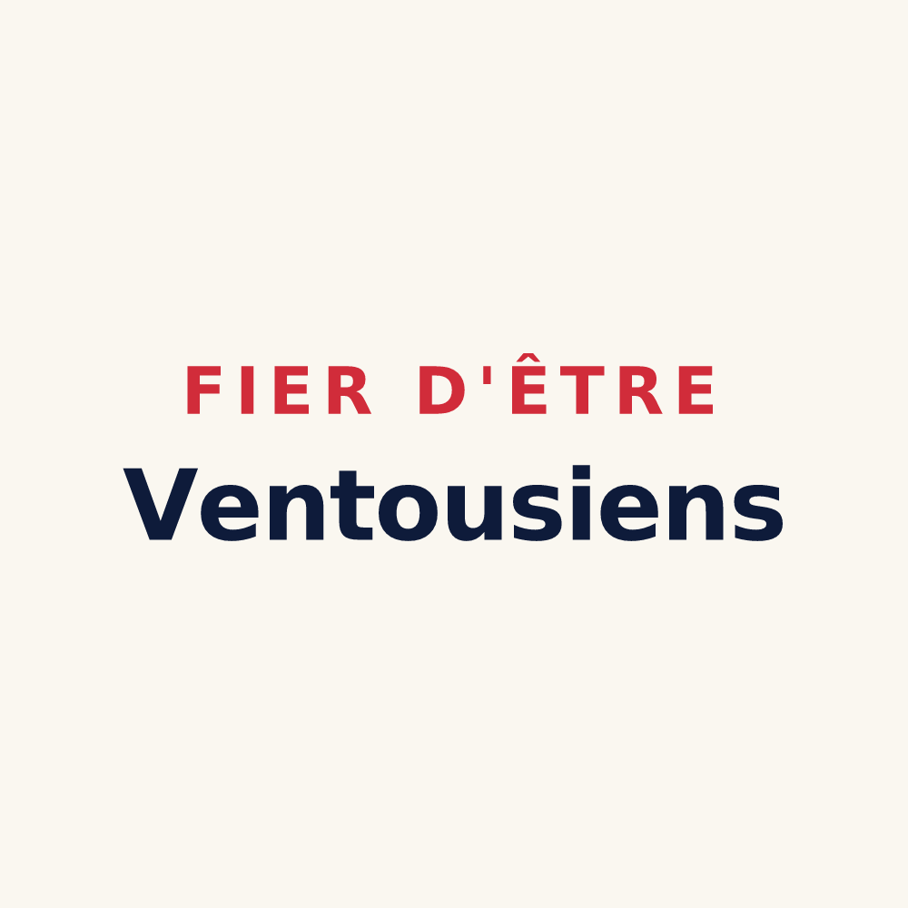Tasse « Fier d'être Ventousiens » — design pour Ventouse