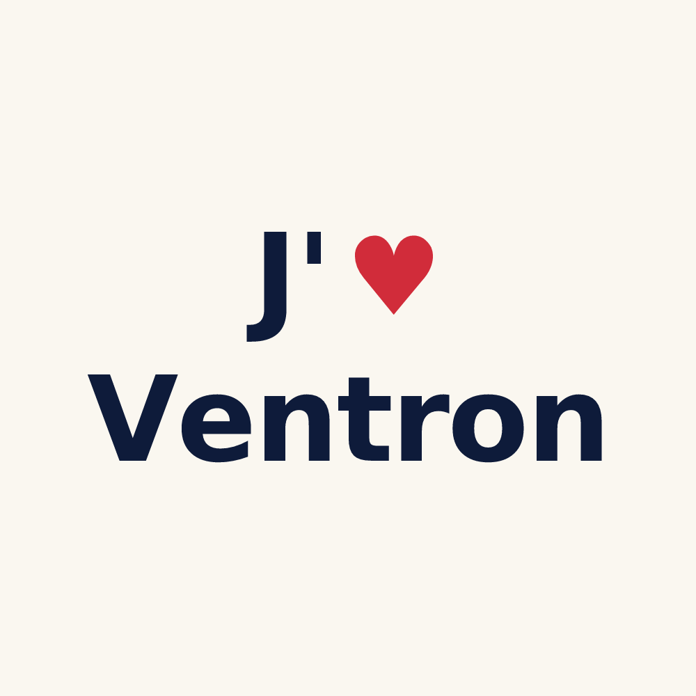 Tasse personnalisée Ventron — design J'aime Ventron
