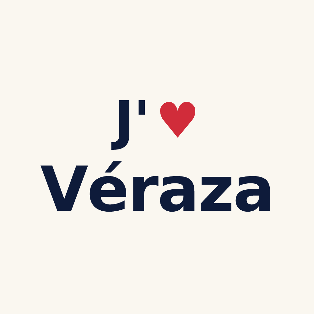 Tasse personnalisée Véraza — design J'aime Véraza