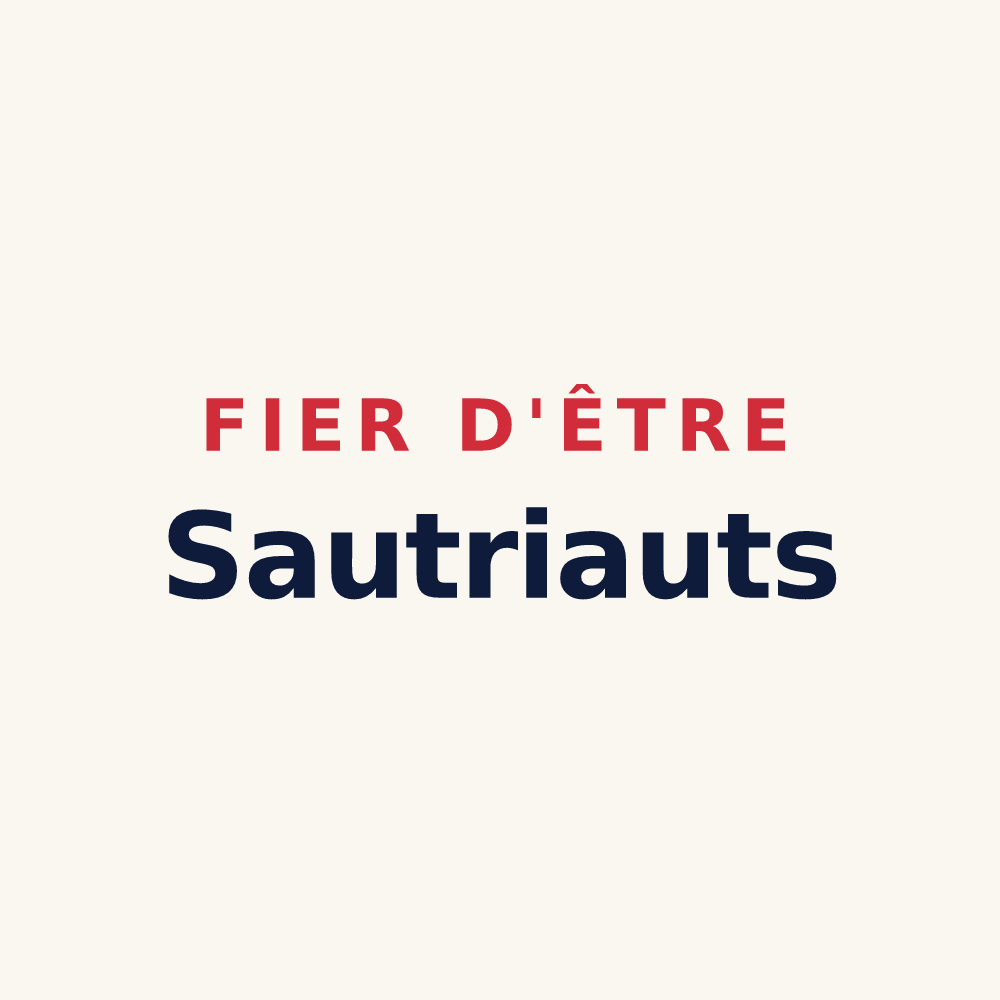 Tasse « Fier d'être Sautriauts » — design pour Verberie
