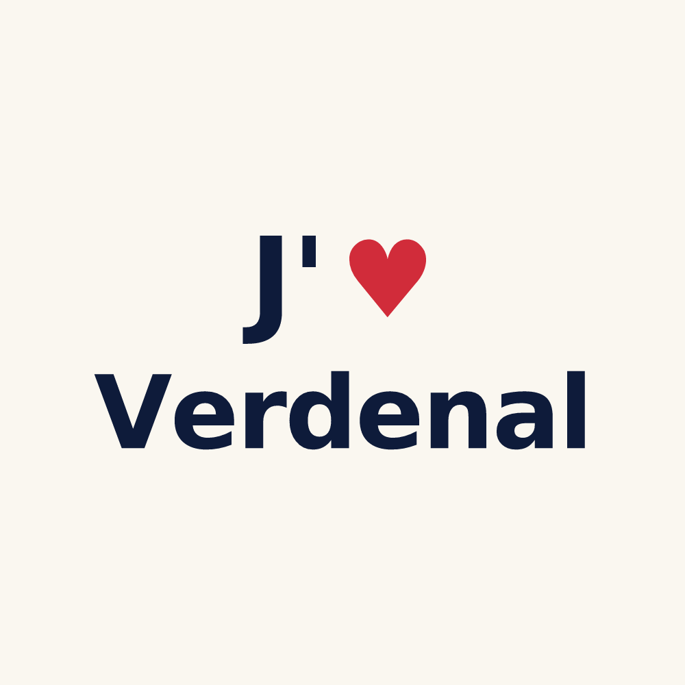 Tasse personnalisée Verdenal — design J'aime Verdenal