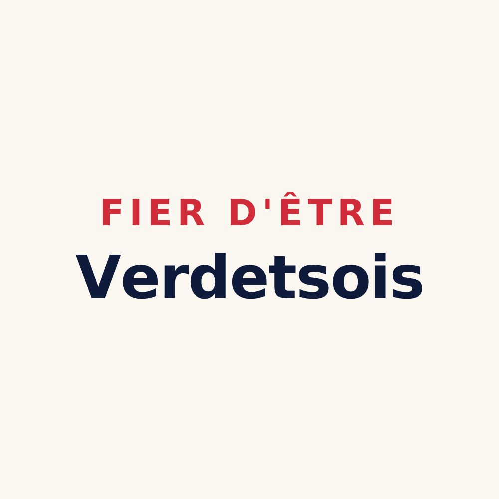 Tasse « Fier d'être Verdetsois » — design pour Verdets