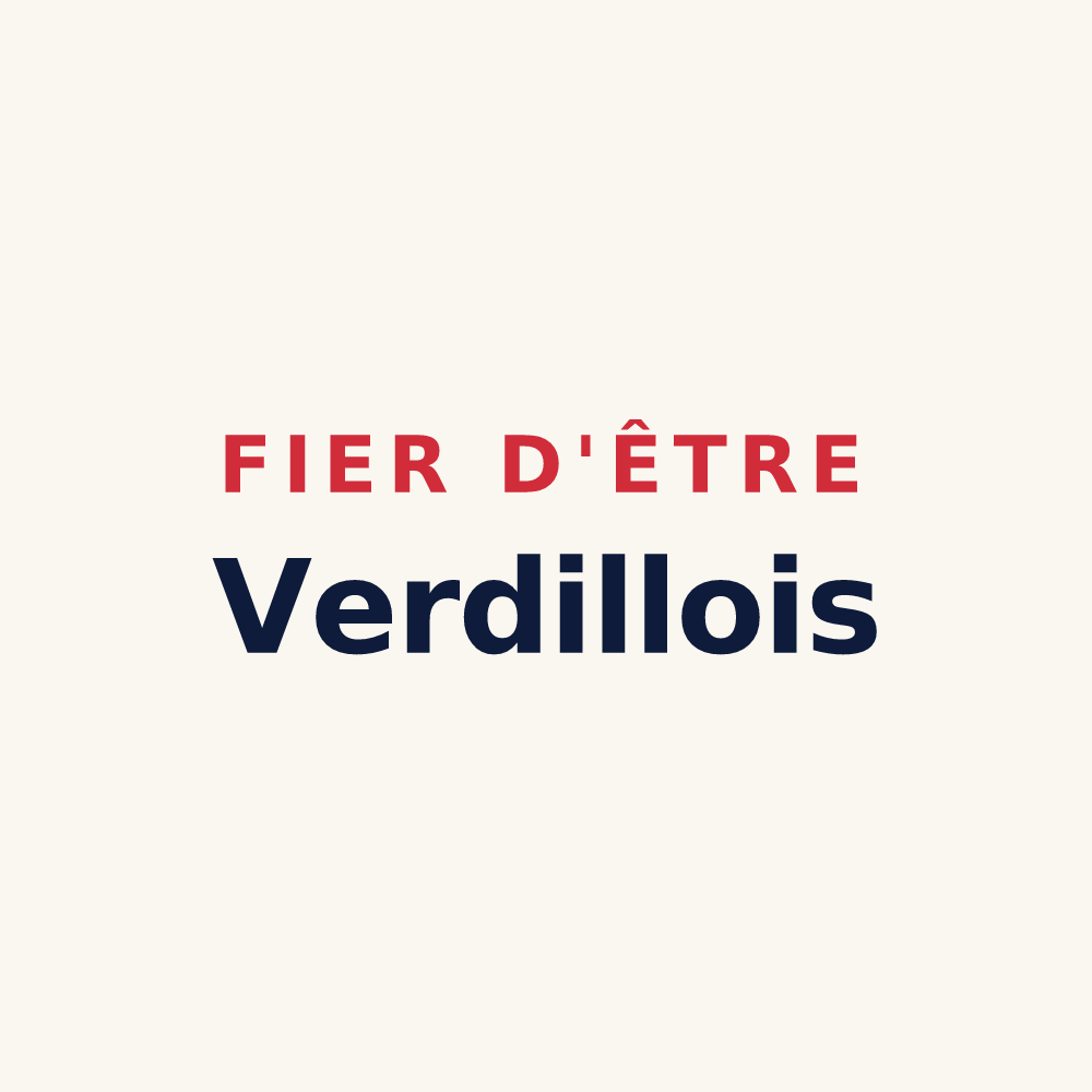 Tasse « Fier d'être Verdillois » — design pour Verdille