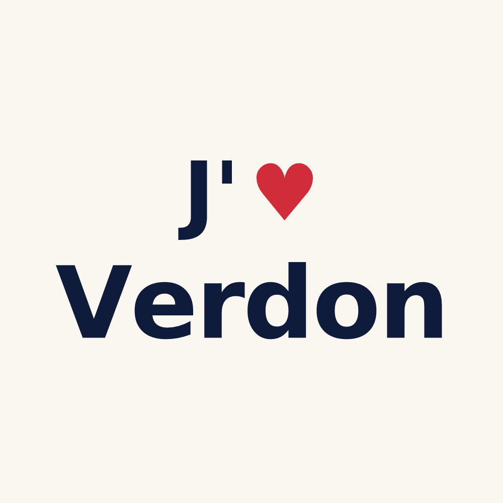 Tasse personnalisée Verdon — design J'aime Verdon
