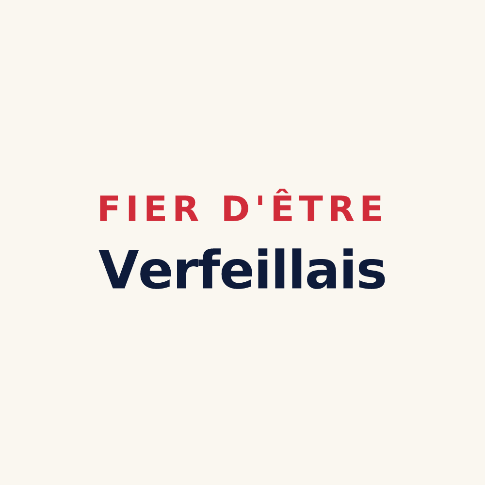 Tasse « Fier d'être Verfeillais » — design pour Verfeil