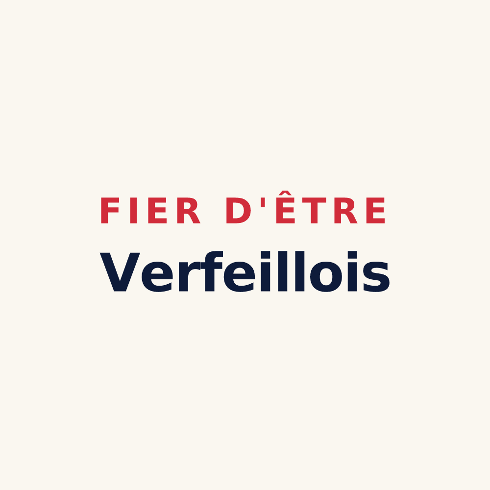 Tasse « Fier d'être Verfeillois » — design pour Verfeil