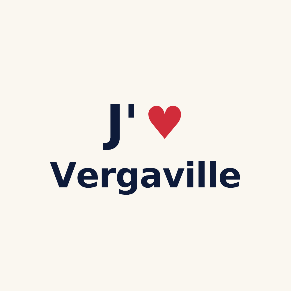 Tasse personnalisée Vergaville — design J'aime Vergaville
