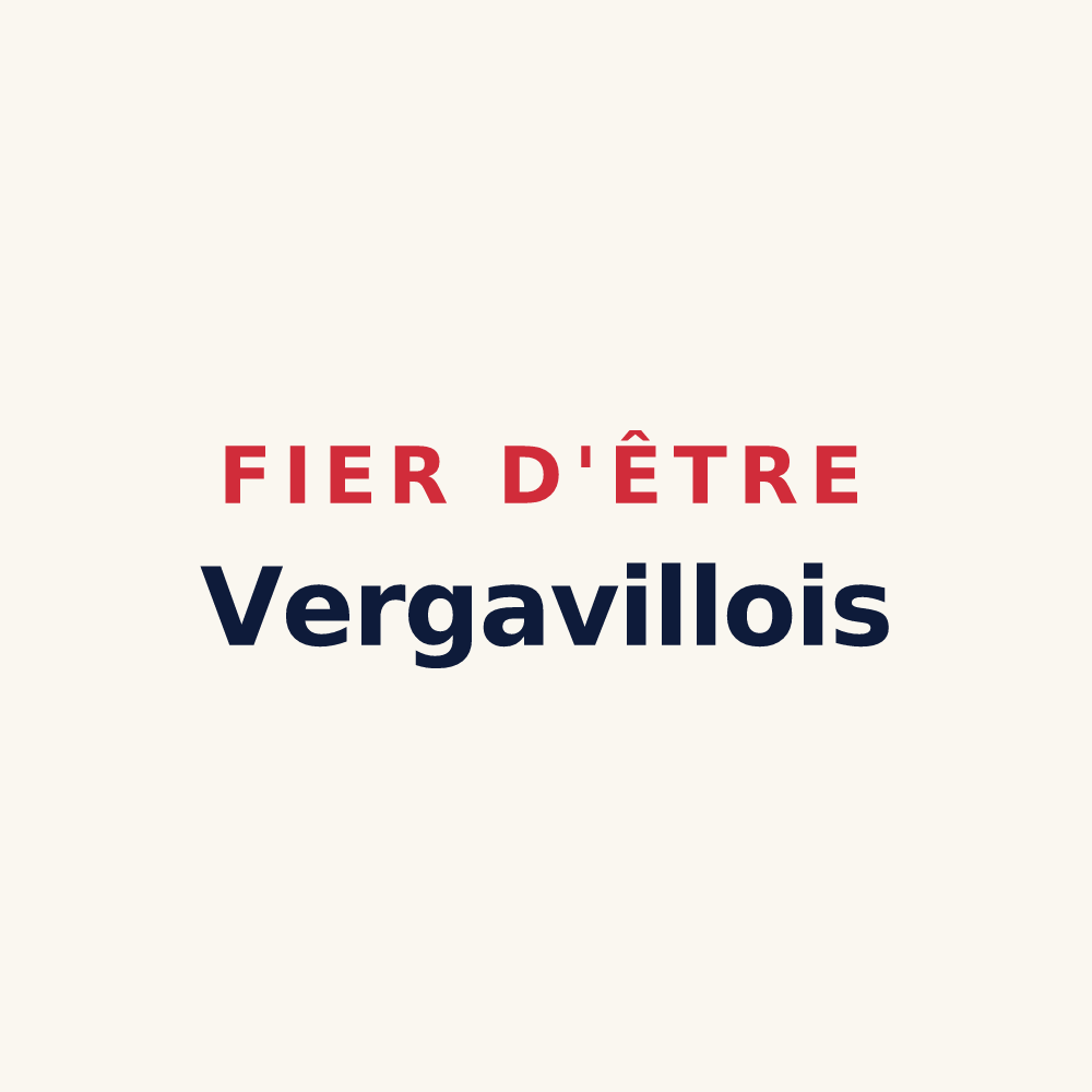 Tasse « Fier d'être Vergavillois » — design pour Vergaville