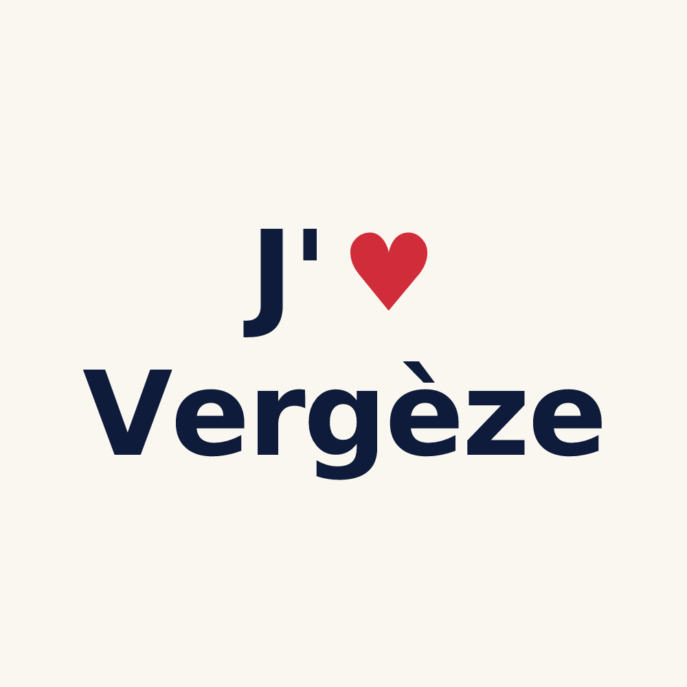 Tasse personnalisée Vergèze — design J'aime Vergèze