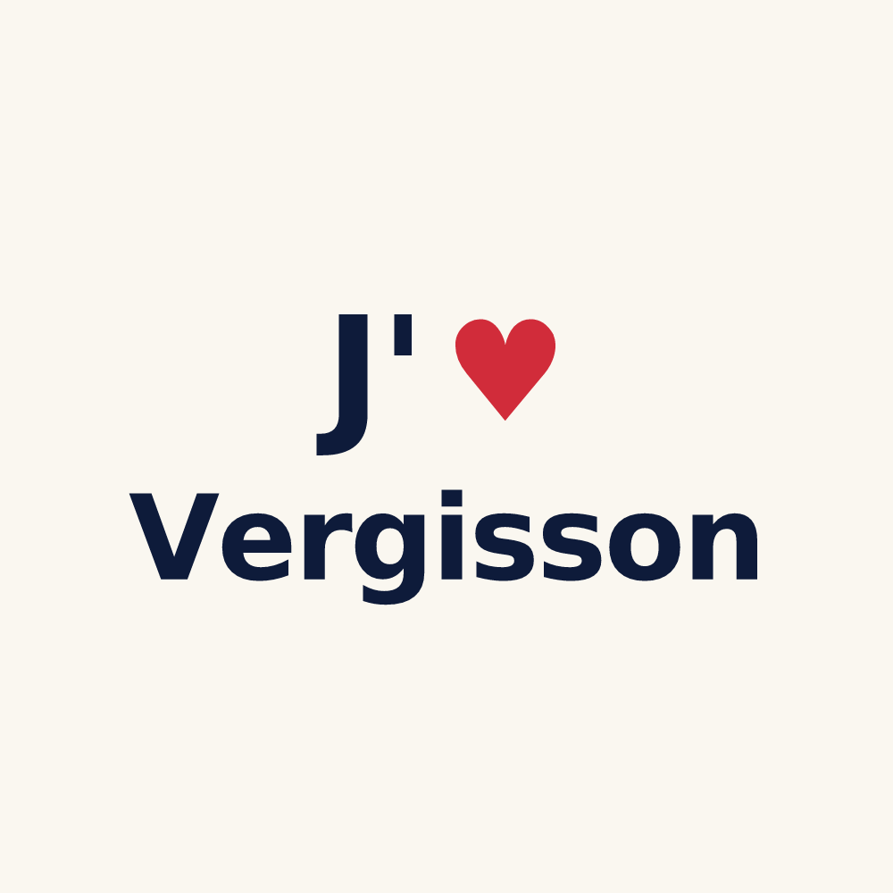 Tasse personnalisée Vergisson — design J'aime Vergisson