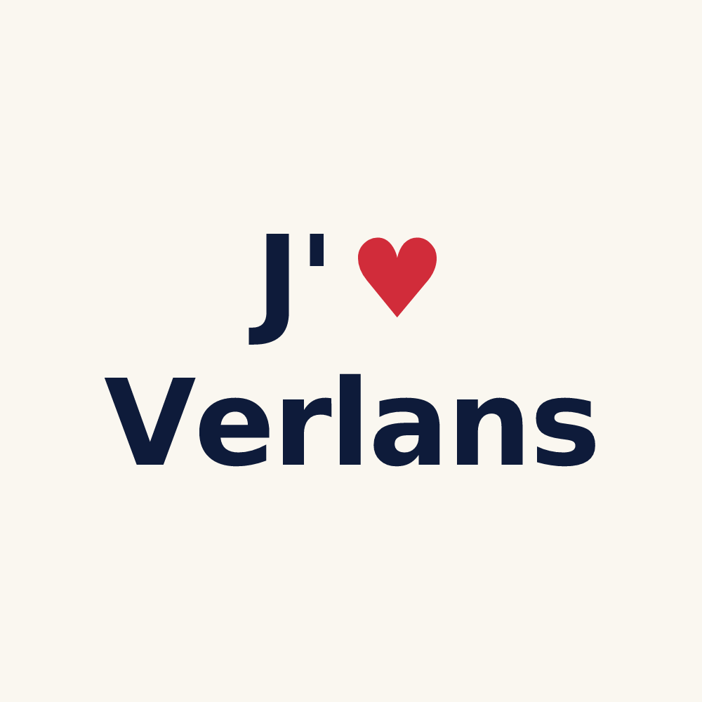 Tasse personnalisée Verlans — design J'aime Verlans