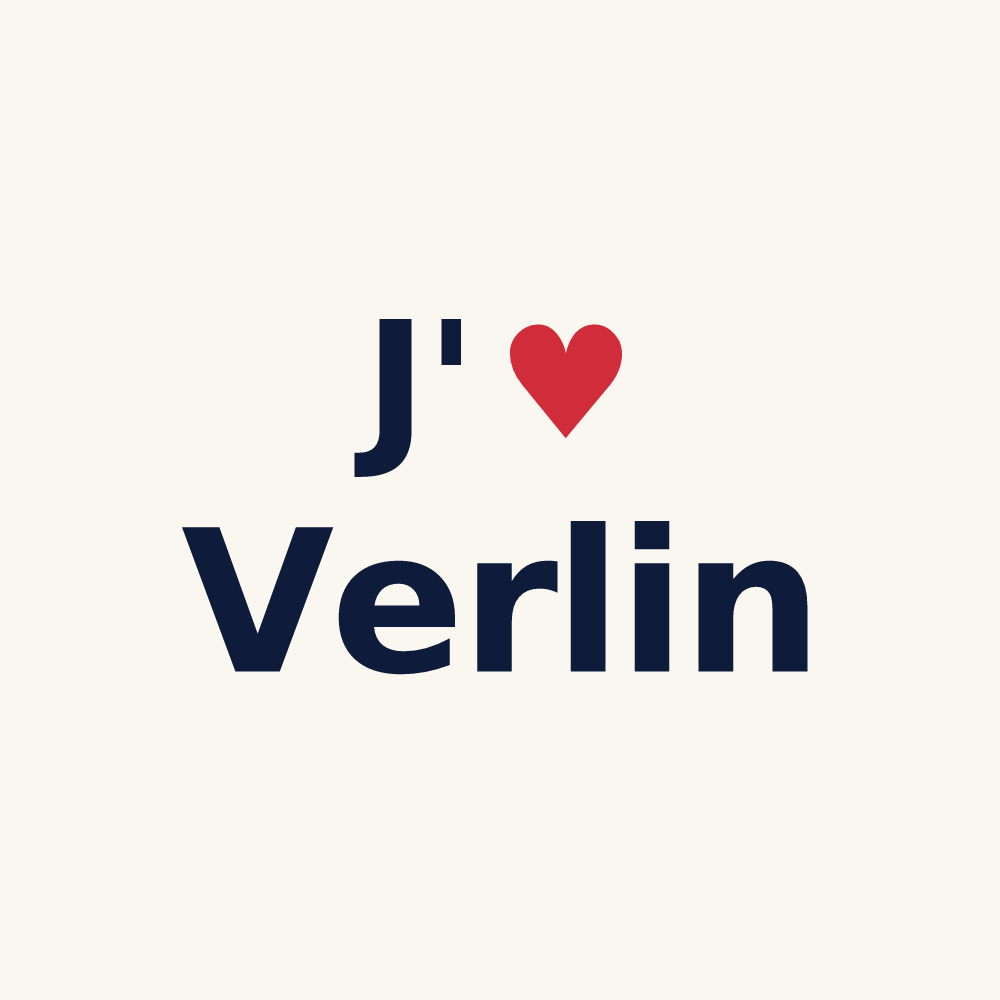 Tasse personnalisée Verlin — design J'aime Verlin