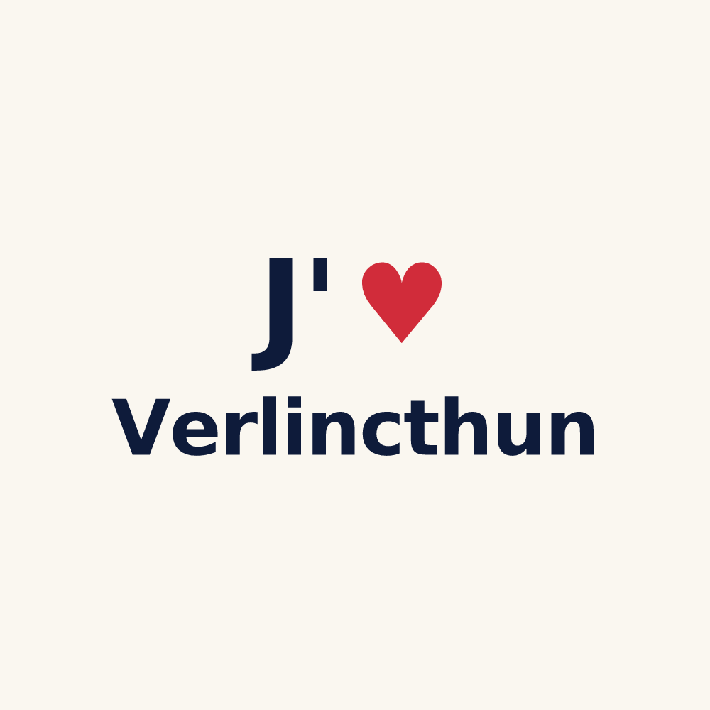 Tasse personnalisée Verlincthun — design J'aime Verlincthun