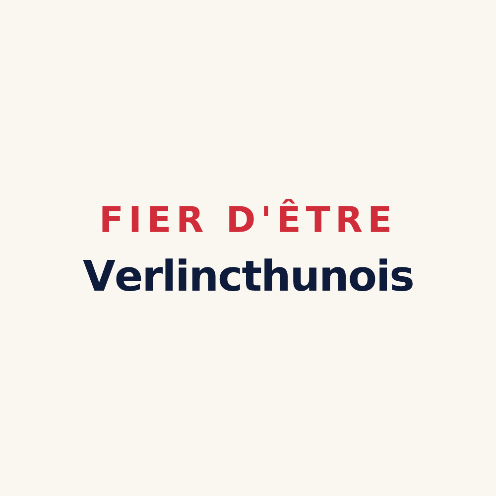 Tasse « Fier d'être Verlincthunois » — design pour Verlincthun