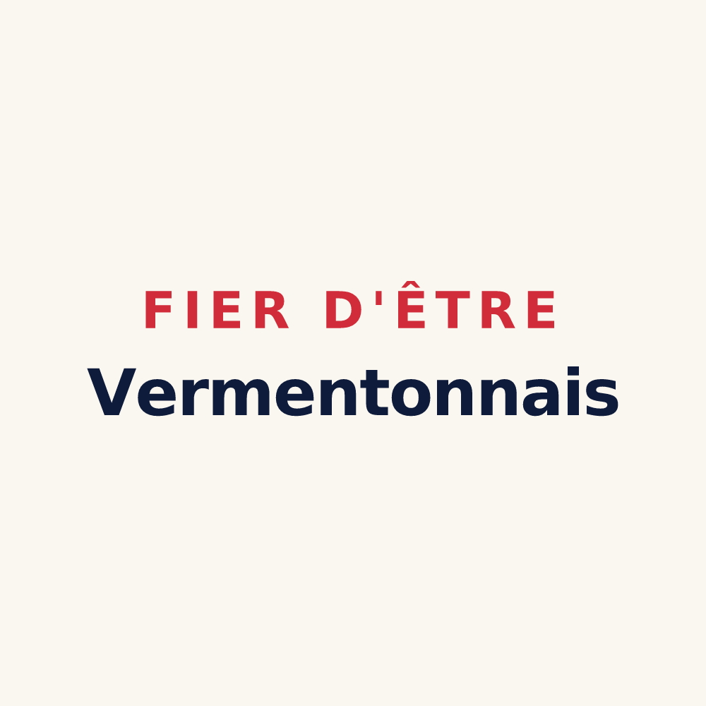 Tasse « Fier d'être Vermentonnais » — design pour Vermenton