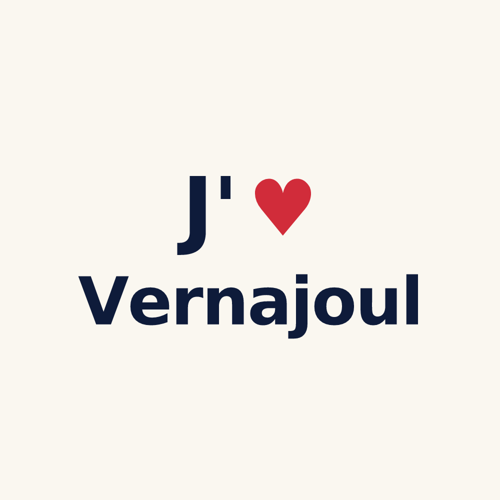Tasse personnalisée Vernajoul — design J'aime Vernajoul
