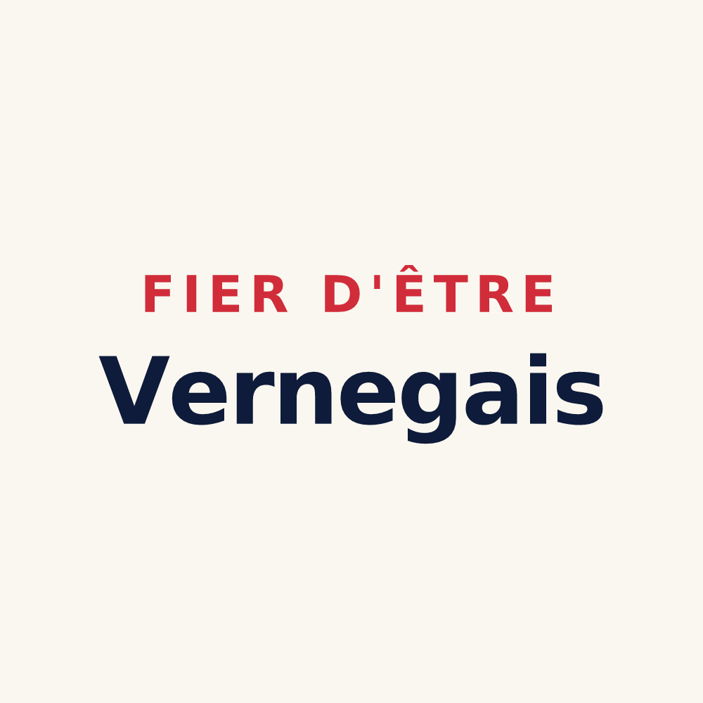 Tasse « Fier d'être Vernegais » — design pour Vernègues