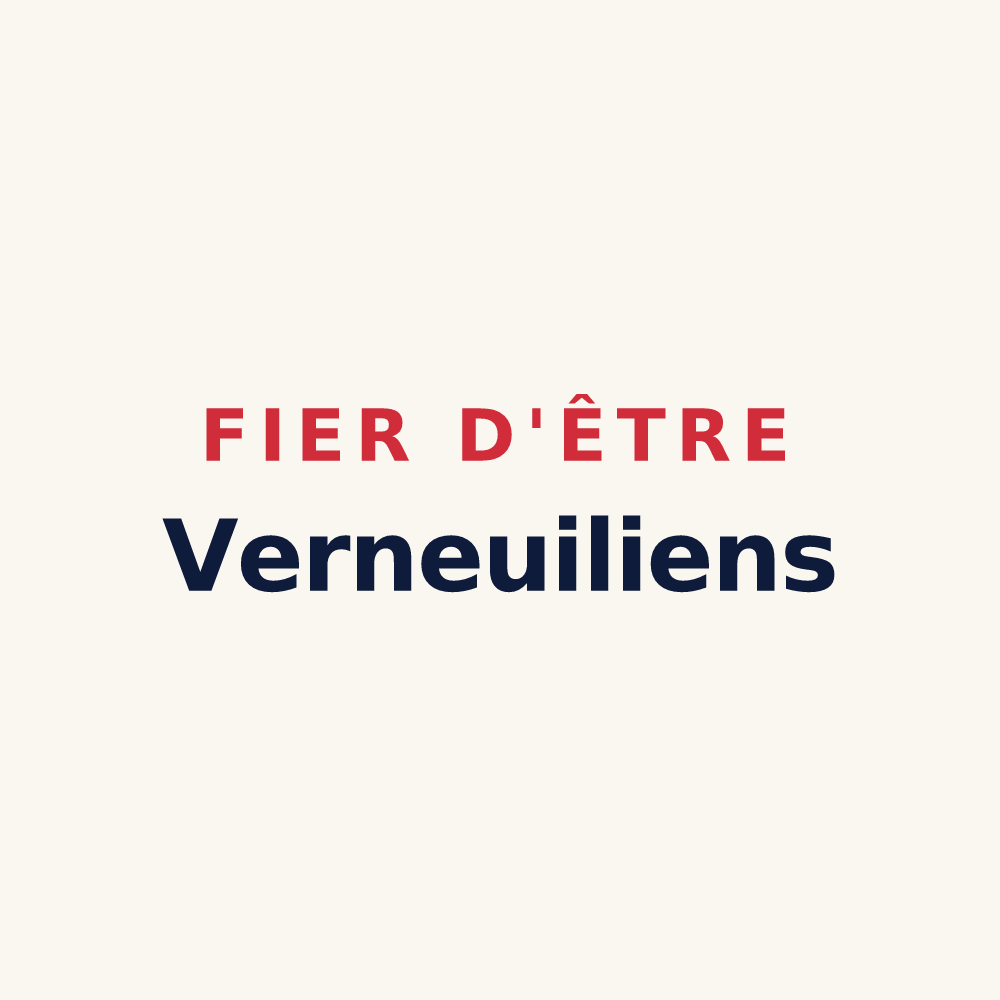 Tasse « Fier d'être Verneuiliens » — design pour Verneuil-le-Château