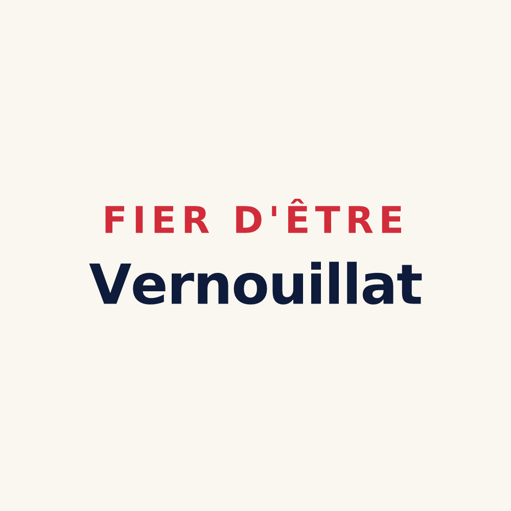 Tasse « Fier d'être Vernouillat » — design pour Verneuil