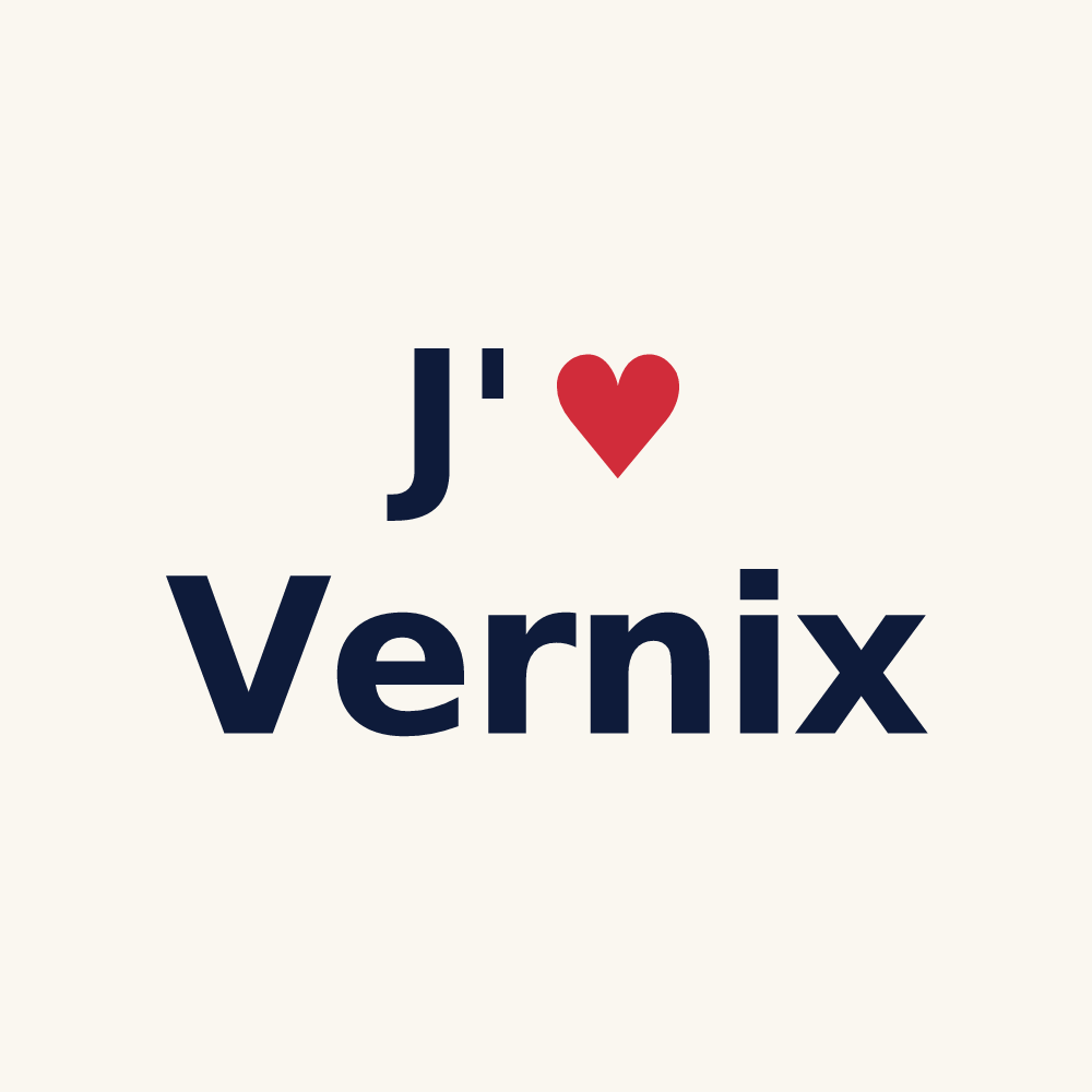 Tasse personnalisée Vernix — design J'aime Vernix