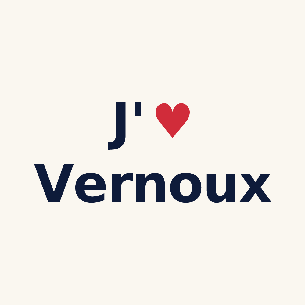 Tasse personnalisée Vernoux — design J'aime Vernoux