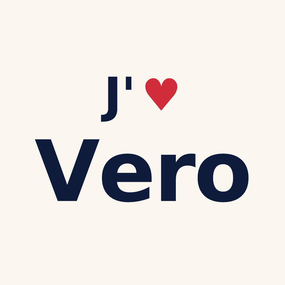 Tasse personnalisée Vero — design J'aime Vero