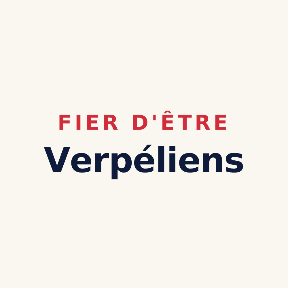 Tasse « Fier d'être Verpéliens » — design pour Verpel