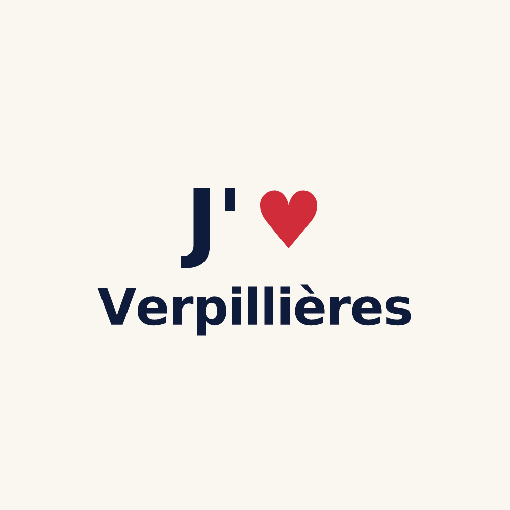 Tasse personnalisée Verpillières — design J'aime Verpillières