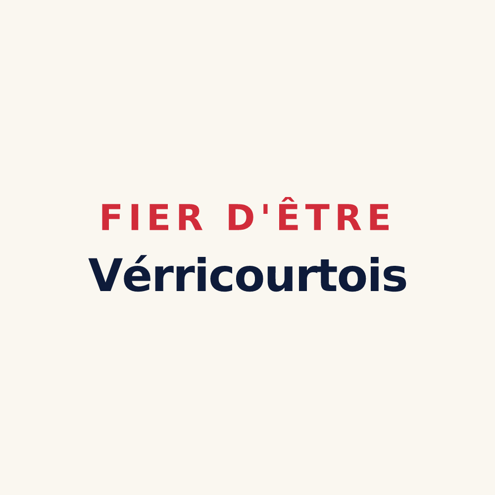Tasse « Fier d'être Vérricourtois » — design pour Verricourt