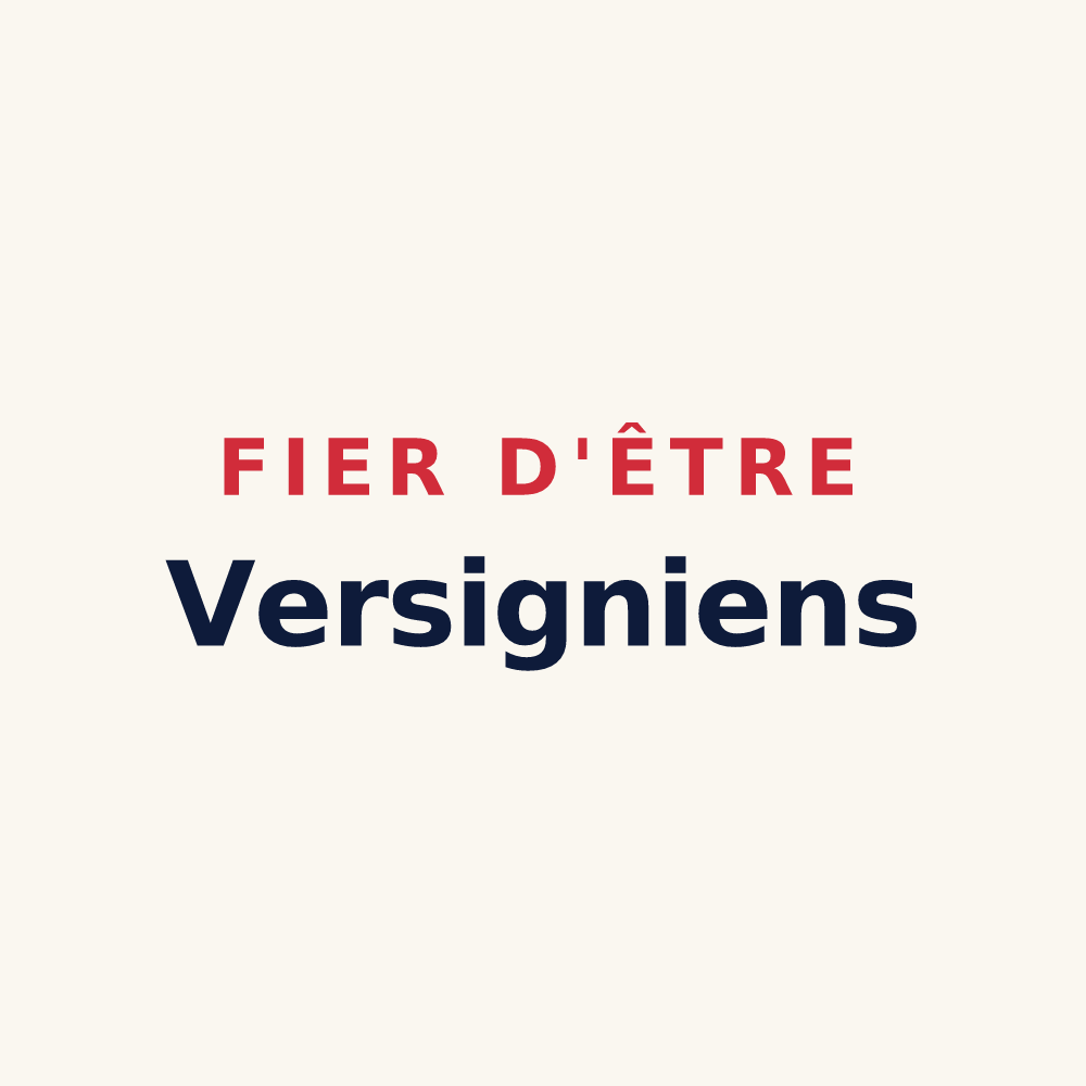 Tasse « Fier d'être Versigniens » — design pour Versigny