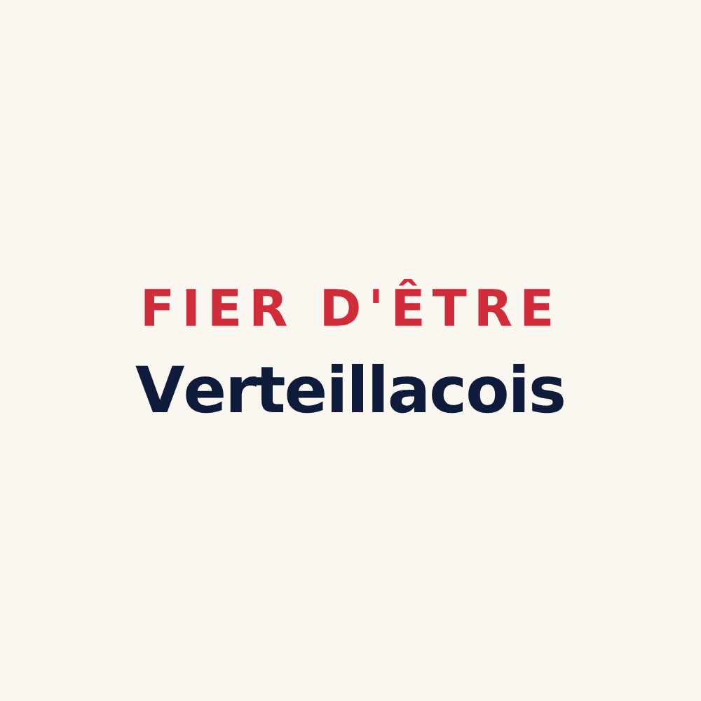 Tasse « Fier d'être Verteillacois » — design pour Verteillac
