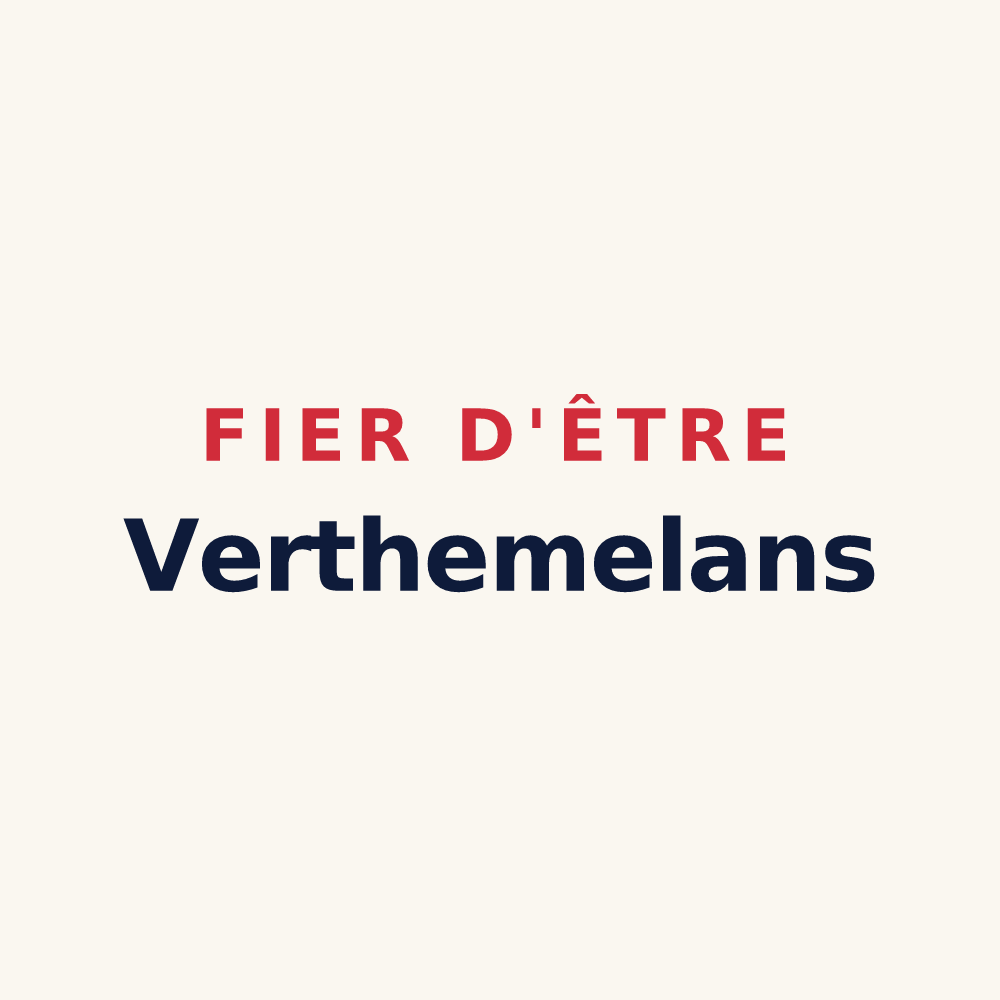 Tasse « Fier d'être Verthemelans » — design pour Verthemex