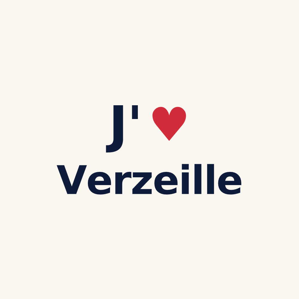 Tasse personnalisée Verzeille — design J'aime Verzeille