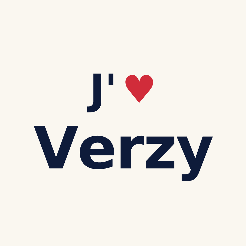 Tasse personnalisée Verzy — design J'aime Verzy