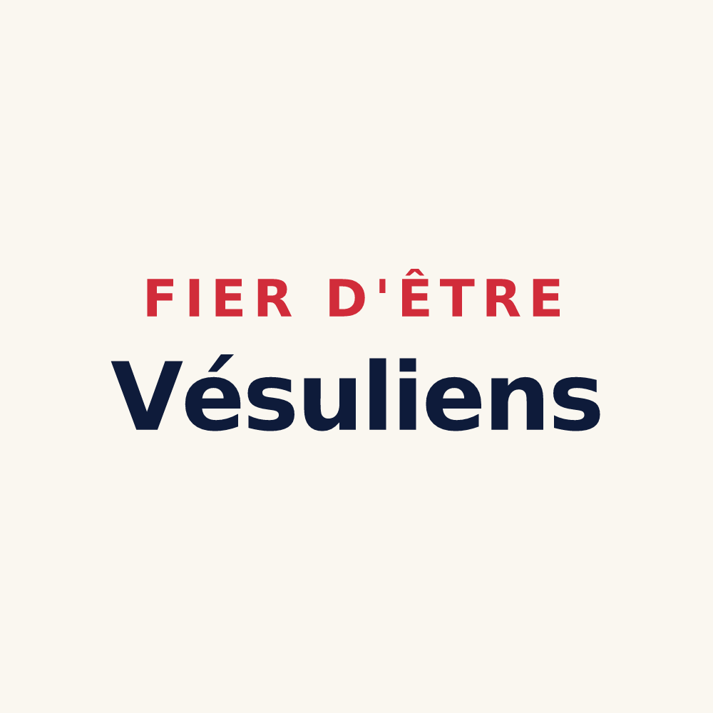 Tasse « Fier d'être Vésuliens » — design pour Vesoul