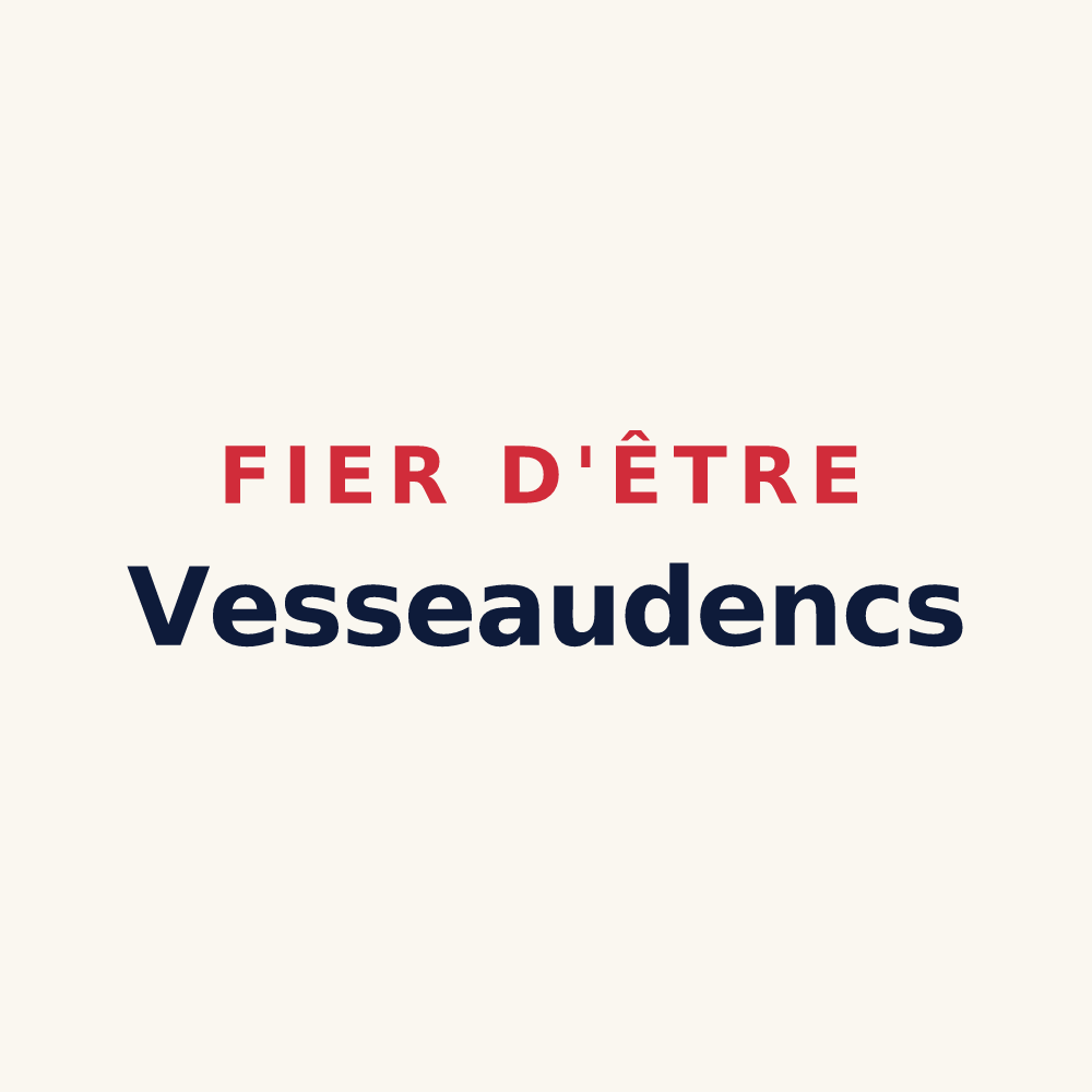 Tasse « Fier d'être Vesseaudencs » — design pour Vesseaux
