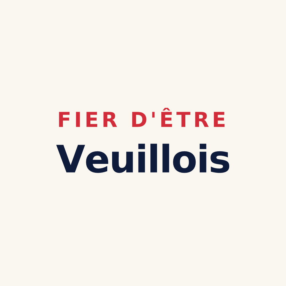 Tasse « Fier d'être Veuillois » — design pour Veuil