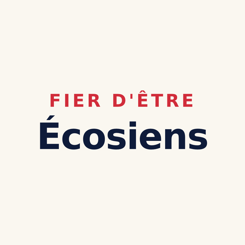 Tasse « Fier d'être Écosiens » — design pour Vexin-sur-Epte