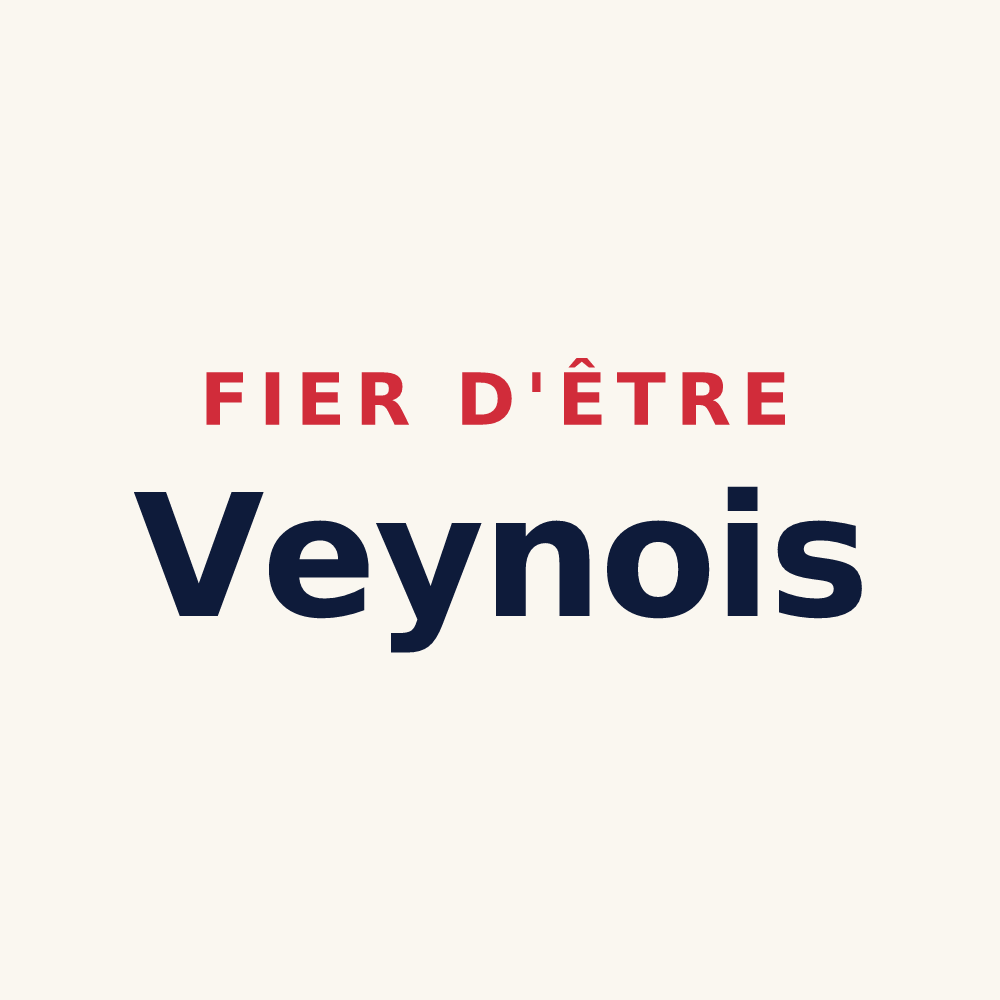 Tasse « Fier d'être Veynois » — design pour Veynes