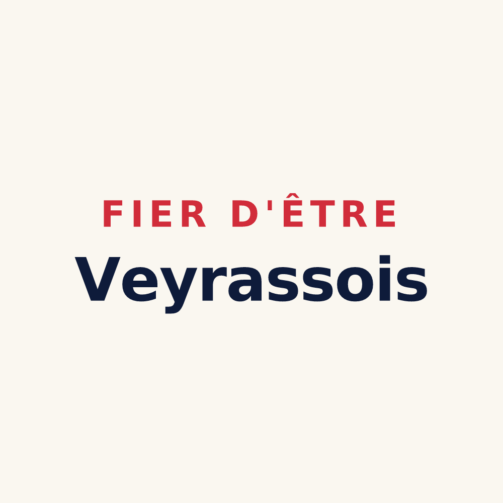 Tasse « Fier d'être Veyrassois » — design pour Veyras