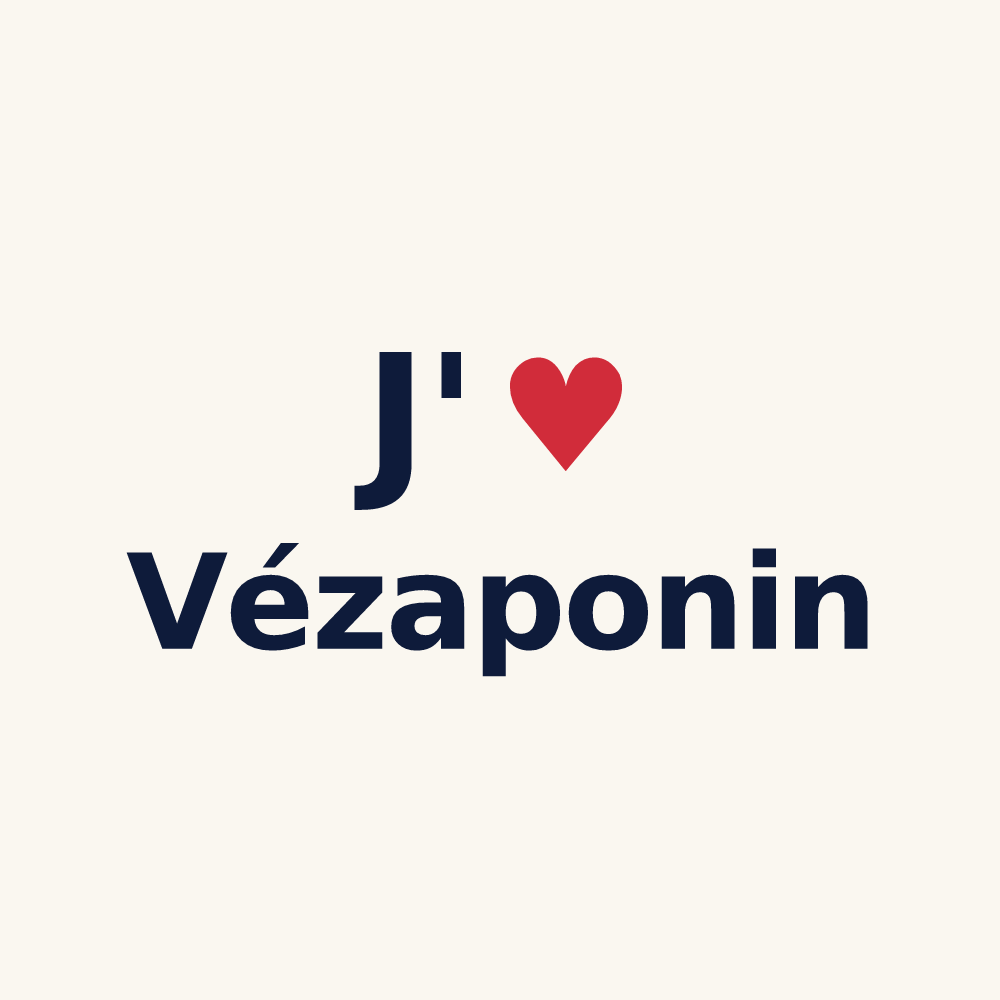 Tasse personnalisée Vézaponin — design J'aime Vézaponin