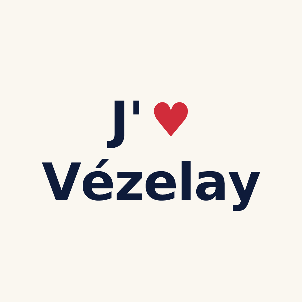 Tasse personnalisée Vézelay — design J'aime Vézelay