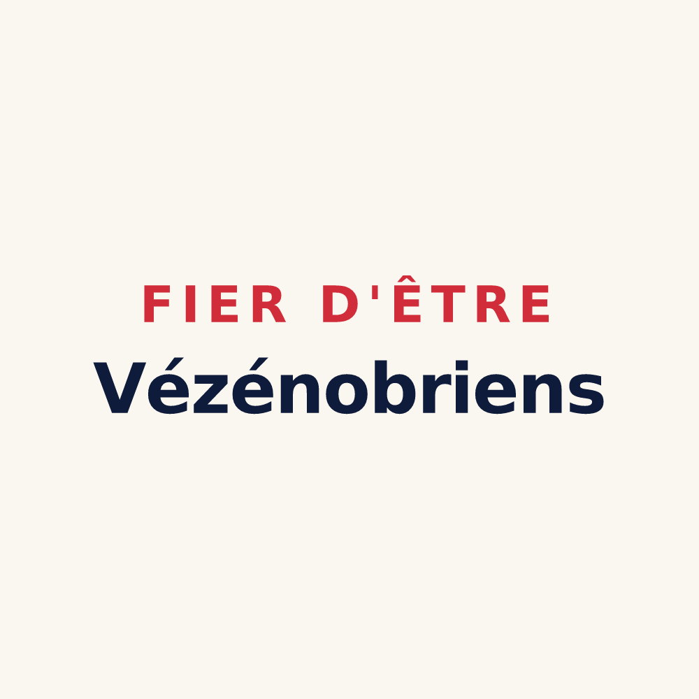 Tasse « Fier d'être Vézénobriens » — design pour Vézénobres