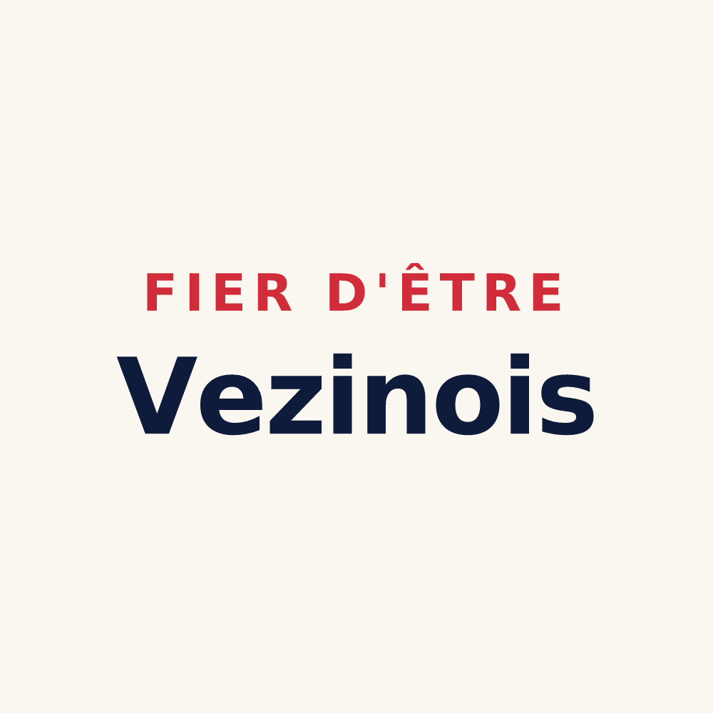 Tasse « Fier d'être Vezinois » — design pour Vezin-le-Coquet