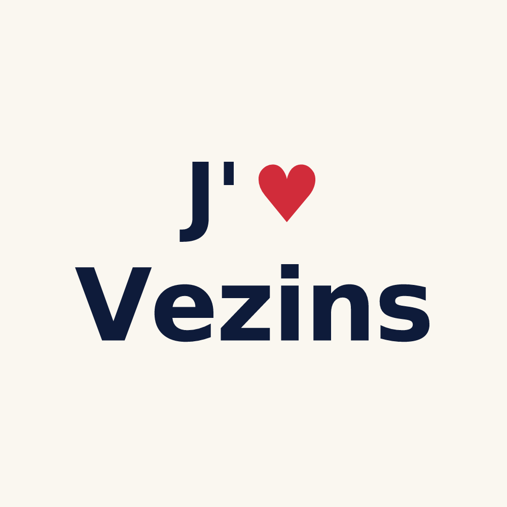 Tasse personnalisée Vezins — design J'aime Vezins