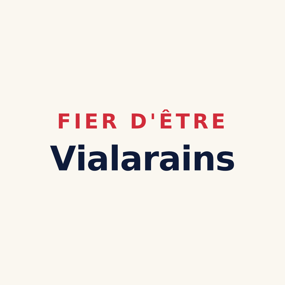 Tasse « Fier d'être Vialarains » — design pour Viala-du-Tarn