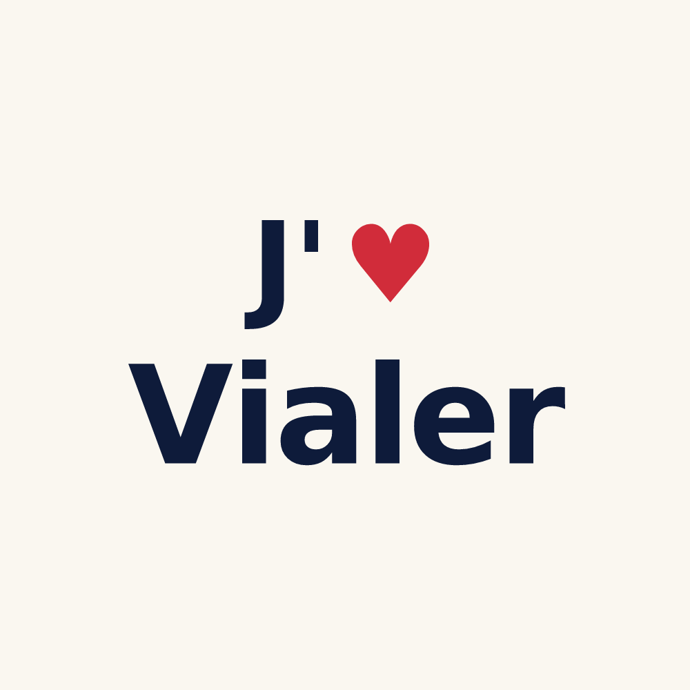 Tasse personnalisée Vialer — design J'aime Vialer